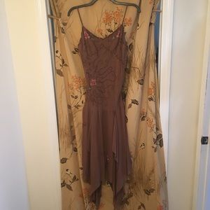 Vintage Papéll Boutique silk tissue dress sz 12
